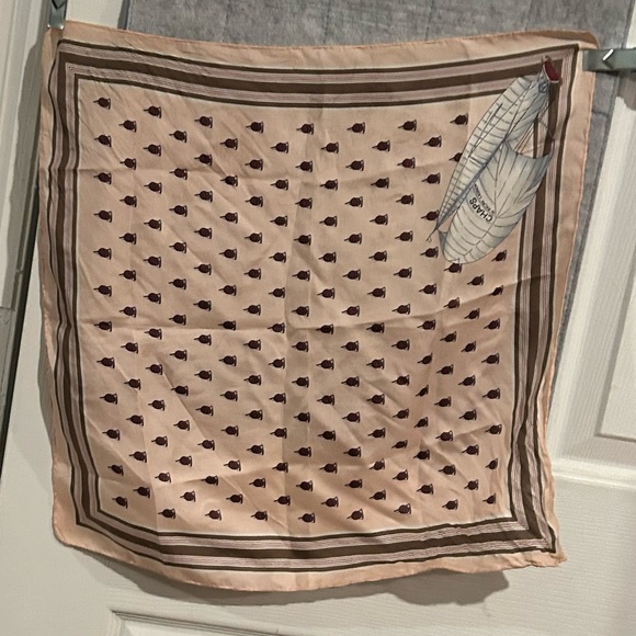 Chaps Ralph Lauren Vintage Pocket Square Silk - Picture 3 of 7